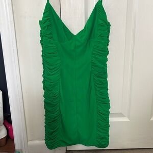 White Fox Boutique Vibrant Green Mini Dress